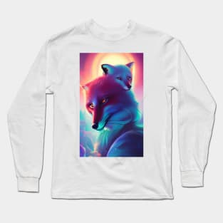 Foxes II Long Sleeve T-Shirt